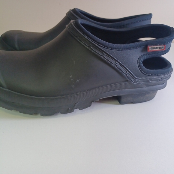 Hunter The Original Clog Nebula Black Sz 7 - Picture 4 of 9